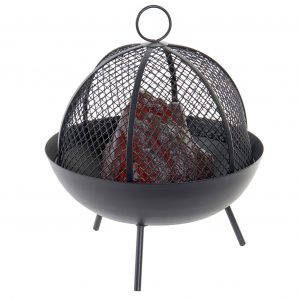 DECORACION LUMINOSA LED METAL 20X20X24 3AA NEGRO