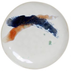 PLATO GRES ESMALTADO 20,5X20,5X2 BLANCO