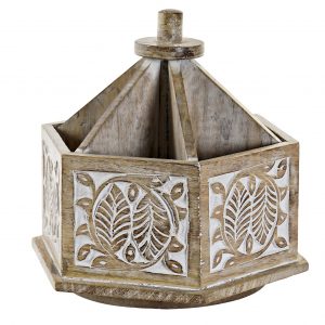 PORTAMANDOS MANGO 20X20X20 DECAPE BLANCO