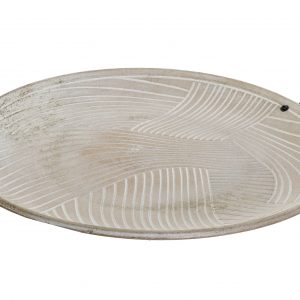 BANDEJA MDF METAL 43,6X40X5 ASAS NATURAL