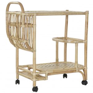 CAMARERA RATAN BAMBU 72X38X80 NATURAL