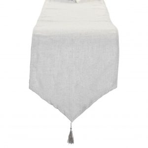 CAMINO MESA POLIESTER 35X135X1 360 GSM, GRIS CLARO