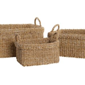 CESTA FIBRA 50X40X30 NATURAL