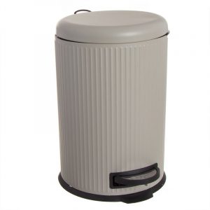 PAPELERA 20L CIERRE LENTO NATURAL (1 - 2)