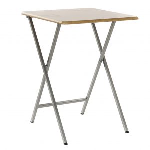 MESITA AUXILIAR MDF METAL 48X48X66 PLEGABLE
