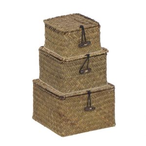 CAJAS CUAD. NATURAL N.1