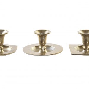 CANDELABRO ALUMINIO 12X12X7 3 SURT.