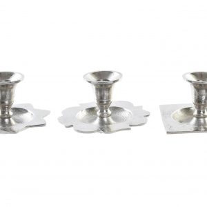 CANDELABRO ALUMINIO 13X12X7 3 SURT.
