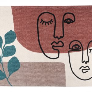 ESQUISSE TAPIS 60X90 CM MULTICOLORE 100%CO PCB 6