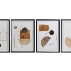 CUADRO MADERA CRISTAL 50X2,5X70 ABSTRACTO