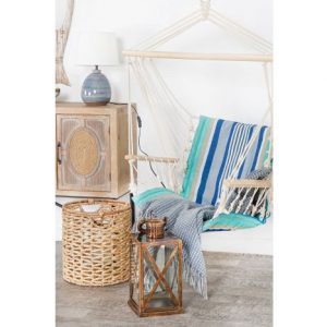 SILLON ALGODON POLIESTER 50X50X100 COLGANTE AZUL