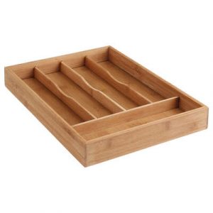 BANDEJA DE CUBIERTOS DE BAMBU 34X25