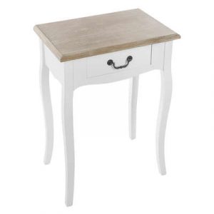 MESITA DE NOCHE NATURAL CHRYSA 1 CAJON 47.1X30X65.5