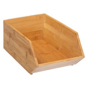 CAJA BAMBU L.17.5 x P.30.5 x A.12.5 CM SLIDING