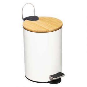 PAPELERA "MODERN COLOR", BLANCA 3L