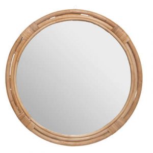 ESPEJO RTNN FARAH TROPI D60 BEIGE