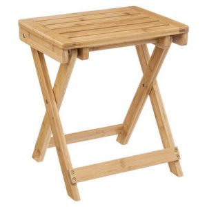 TABURETE PLEGABLE DE BAMBU