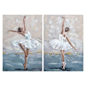CUADRO LIENZO MDF 70X3X100 BALLET 2 SURT.
